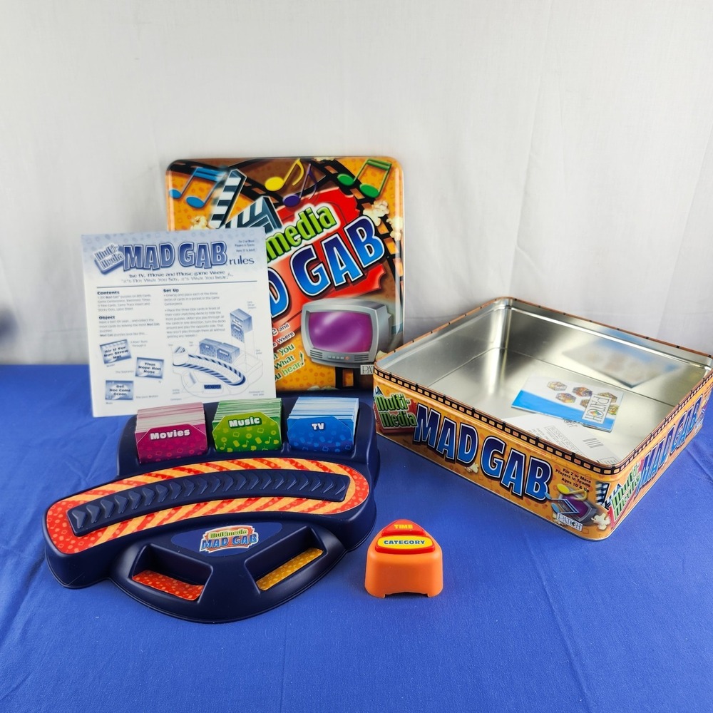 Mad Gab Multimedia - In Tin‎ - 2002 Good Condition - Tv Movie & Music